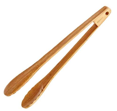 Norpro Pinzas de cocina de bambú